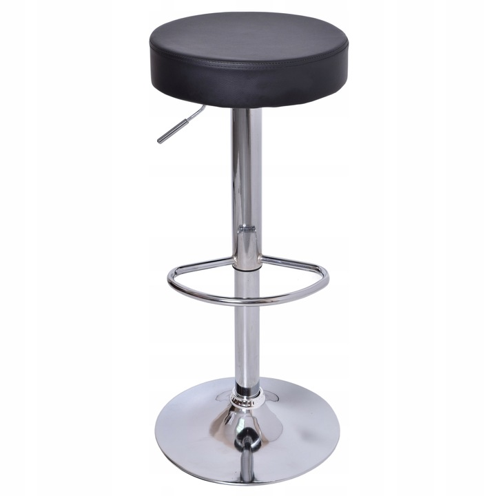 HOKER BAROWY OBROTOWY STOŁEK TABORET KRZESŁO Z EKOSKÓRY BAROWE