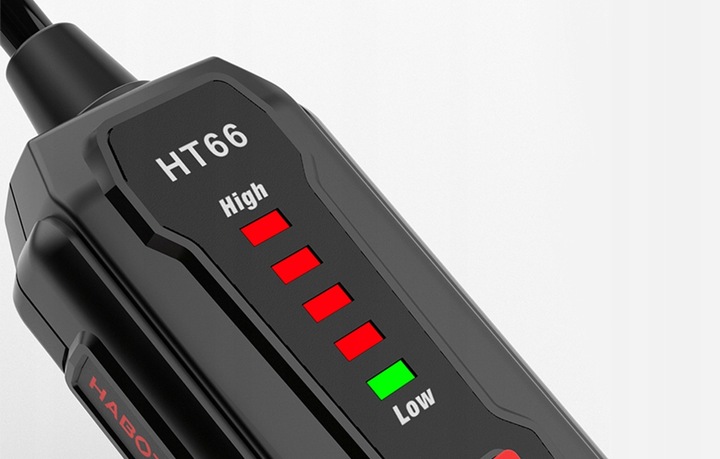 Habotest Mini Detektor Wycieku Gazów Palnych Ht66 Alarm Dźwiękowy Wizualny