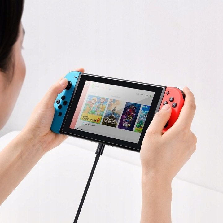 BASEUS SZYBKI KABEL USB C/USB C QC MOCNY 100W 1m