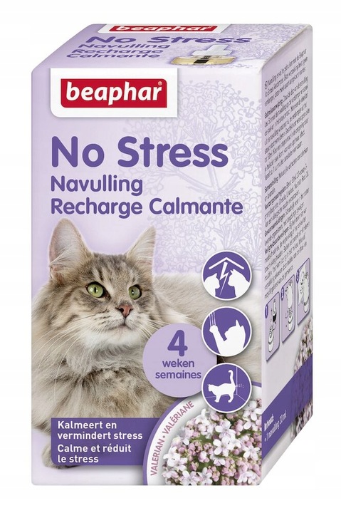 Beaphar NO STRESS REFILL wkład do aromatyzera behawioralnego dla Kota 30ml