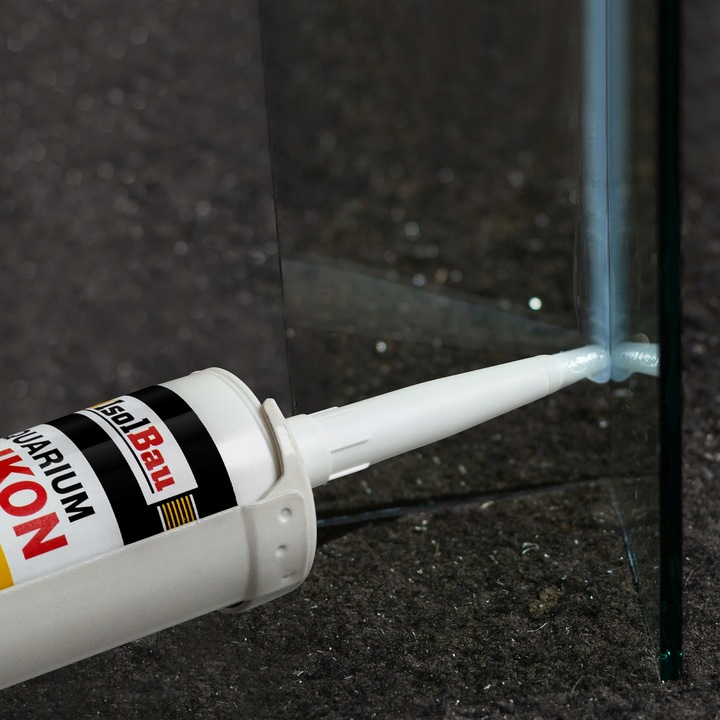 Silikon akwarystyczny czarny 300 ml