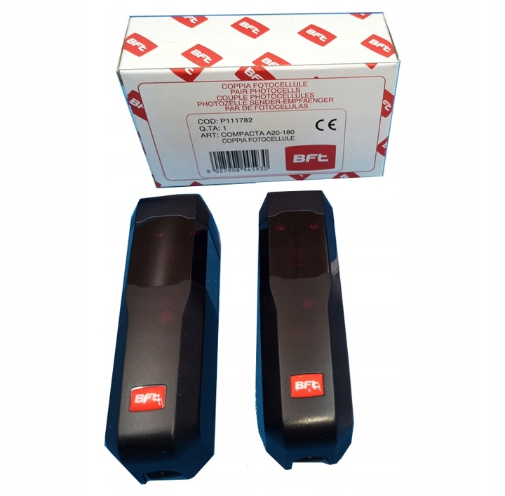 Fotokomórki BFT Compacta A20 - 180° Fotki do bramy