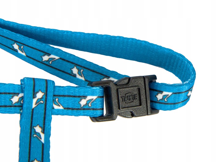 SZELKI REGULOWANE BEZUCISKOWE DLA KOTA + SMYCZ