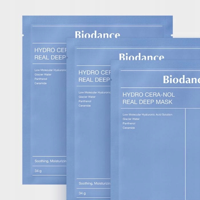 BIODANCE Hydro Cera-Nol Real Deep Mask kolagenowa maska 4 szt. ORYGINALNA