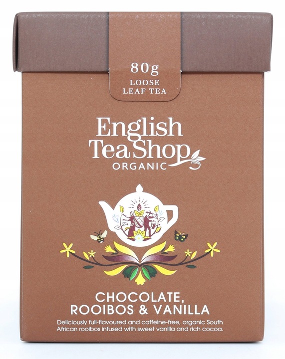 Chocolate, Rooibos & Vanilla – Herbata sypana 80g