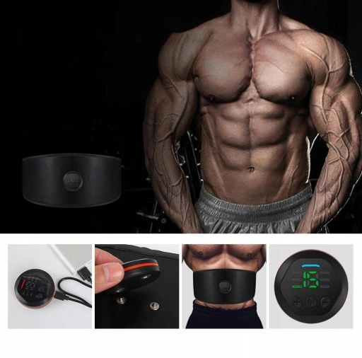 ELEKTROSTYMULATOR STYMULATOR DO MIĘŚNI BRZUCHA EMS