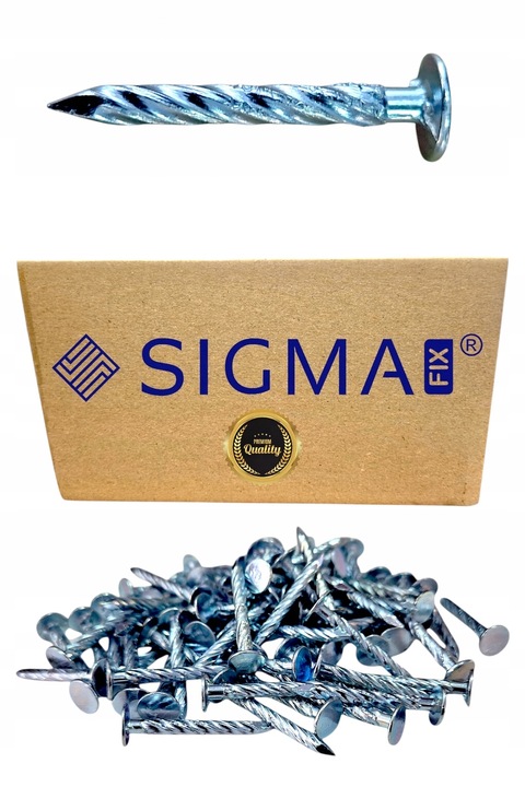 Gwoździe do Papy Papowe Skręcane Papiaki Skrętne 3,0x30 mm OCYNK 5 kg