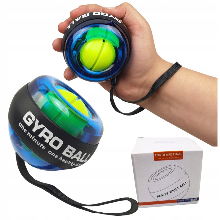 14w1 Zestaw DO ĆWICZENIA i TRENINGU PRZEDRAMION RĄK DŁONI CHWYTU POWERBALL