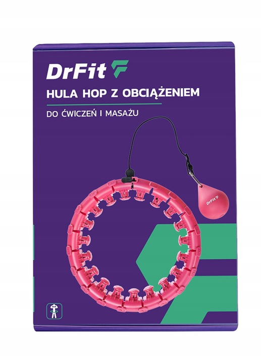 smart HULA HOP z Obciążeniem z Wypustkami do ćwiczeń Odchudzające Trwałe