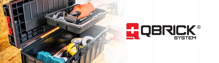 SKRZYNIA NARZĘDZIOWA skrzynka MODUŁOWA 22L Qbrick System PRO 600 BASIC