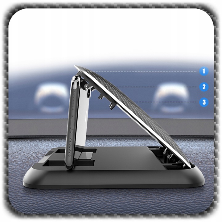 UCHWYT NA TELEFON do Samochodu Samochodowy NA DESKĘ KOKPIT Holder MOCNY