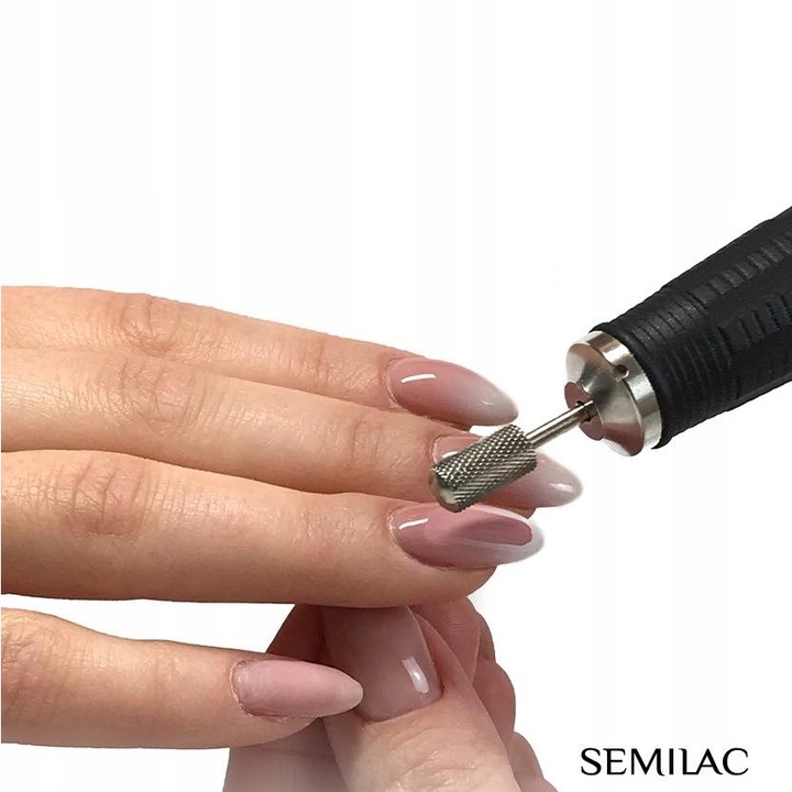 001 Frez Semilac do frezarki węglikowy do paznokci do ściągania WALEC