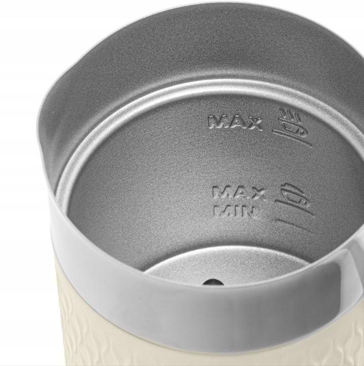 Elektryczny spieniacz do mleka Podgrzewacz 2w1 cappuccino latte 4 funkcje