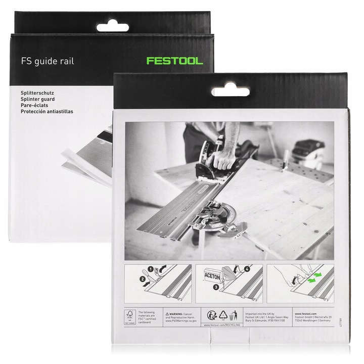 Zabezpieczenie Przeciwodpryskowe FESTOOL Taśma Do Szyny 140 cm FS-SP 1400/T