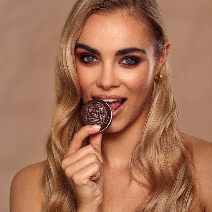 Eveline Cosmetics Choco Glamour Bronzer w kremie 02