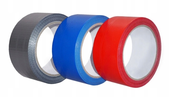 TAŚMA DO KLEJENIA OTULINY 50mb DUCT TAPE CZERWONA