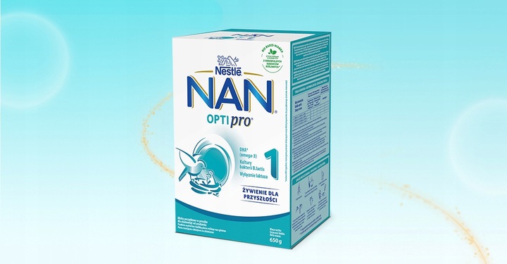 NAN OPTIPRO 1 Mleko początkowe 650g