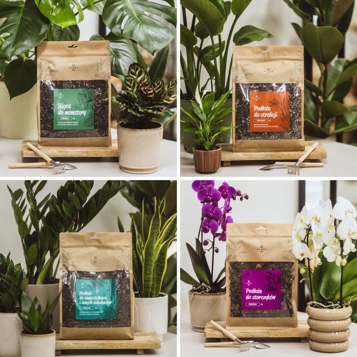 Ziemia do monstery 5l PREMIUM | Plant lover | Bigos z certyfikatem