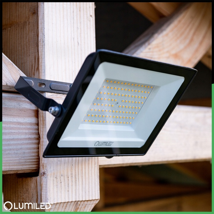 Halogen Naświetlacz Lampa LED 100W 11000 lm IP65 SUPER MOCNY 6000K