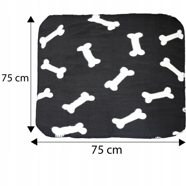 3X KOC KOCYK DLA PSA KOTA W KOŚCI MIĘKKI POSŁANIE MATA S 75X75 Cm