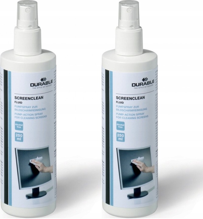 Płyn do czyszczenia monitorów ekranów LCD 250ml x2