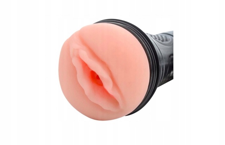 MASTURBATOR MĘSKI SZTUCZNA CIPKA Z WIBRACJAMI