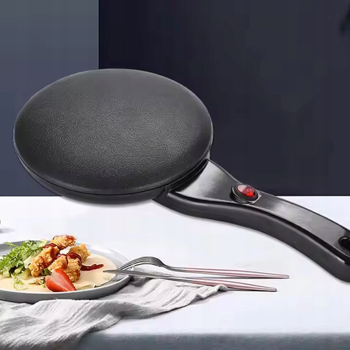 NALEŚNIKARKA ELEKTRYCZNA SZYBKA PATELNIA DO NALEŚNIKÓW BEZ UŻYCIA