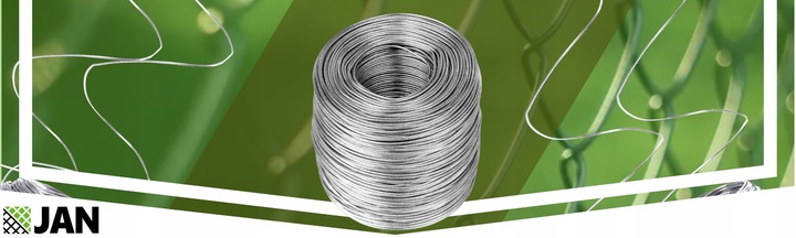 Drut Do Siatki Leśnej fi 1,4mm Zwój 40m Zastosowanie Uniwersalne Ocynkowany