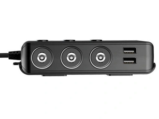 ROZDZIELACZ GNIAZDA ZAPALNICZKI 12-24V 4xUSB QC PD