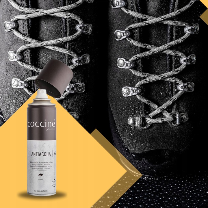 Do Czyszczenia Ochrony Impregnacji Butów Zamsz i Nubuk Coccine Zestaw