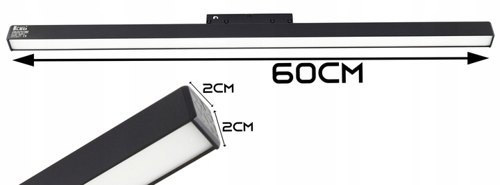 Lampa linia LED do szyna oświetleniowa 24W 4000K