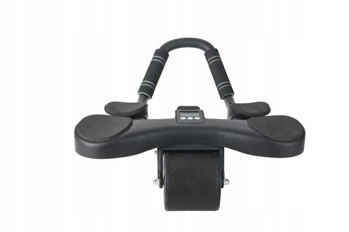 ROLLER DO TRENINGU MIĘŚNI BRZUCHA FIT PRO MAX LCD + uchwyt na smartphone