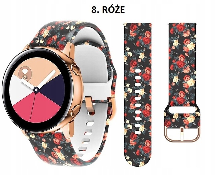 UNIWERSALNY PASEK DO ZEGARKA 20MM TELESKOPY KOLORY