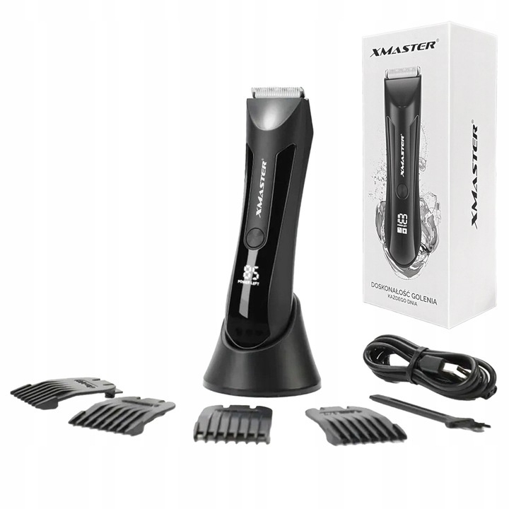 MASZYNKA GOLARKA DO STRZYŻENIA I GOLENIA WŁOSÓW ZAROSTU TRYMER ZESTAW