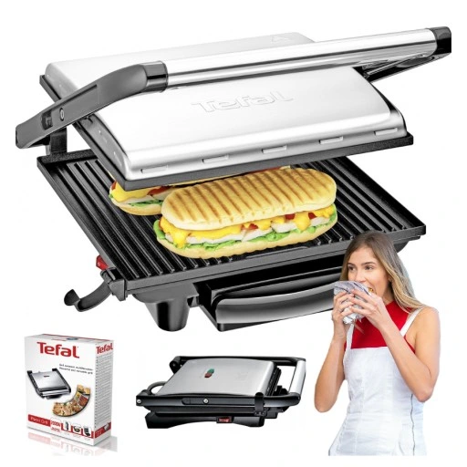 GRILL ELEKTRYCZNY TEFAL OPIEKACZ INICIO DO MIĘS PANINI RYB WARZYW DUŻA MOC