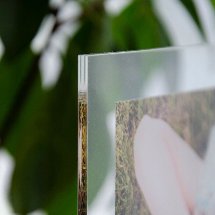 Podziękowanie prezent dla rodziców na ślub Wasze zdjęcie na szkle w 1 dzień