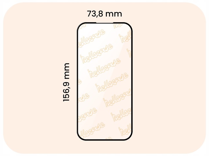 3-pak SZKŁO HARTOWANE DO iPhone 15 PRO MAX na cały ekran 9H ochronne 5D