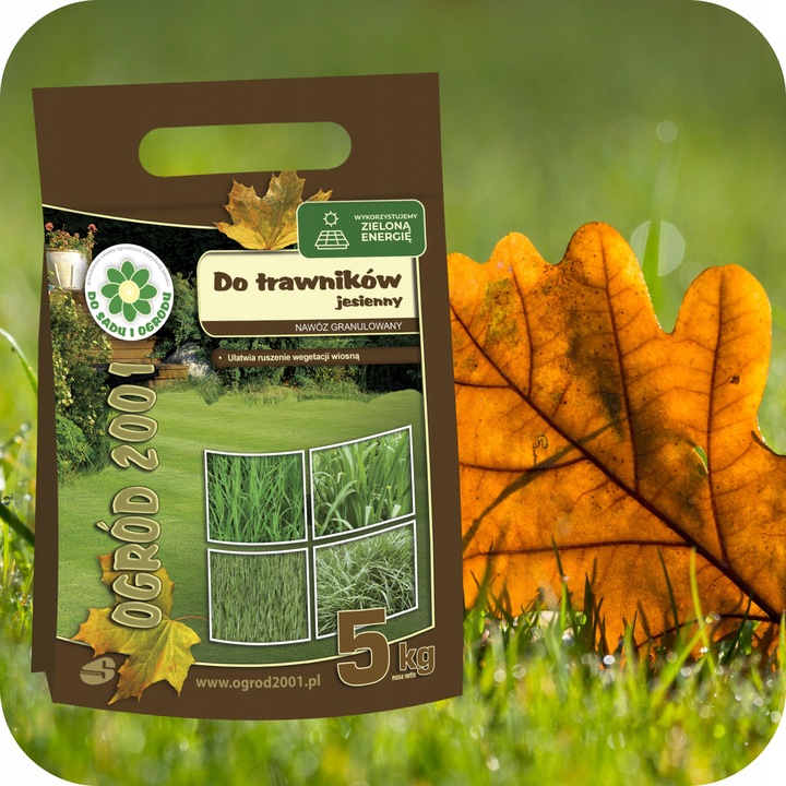 Jesienny Nawóz Do TRAWNIKA Trawników Trawy SIARKOPOL 5 kg Ogród 2001