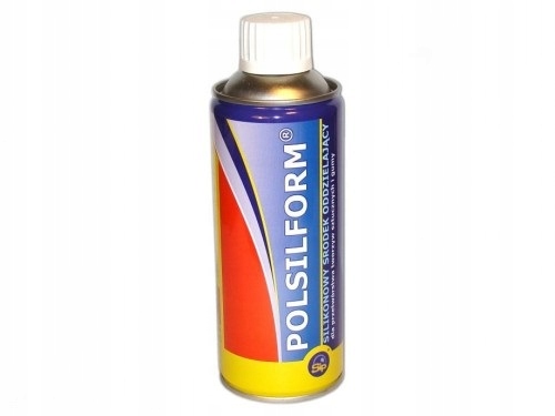 Silikon w sprayu POLSILFORM do form silikonowych środek oddzielający 400ml