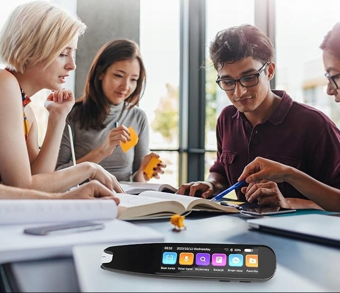 TRANSLATOR TŁUMACZ JĘZYKÓW DŁUGOPIS ELEKTRONICZNY SKANER TEKSTU I MOWY