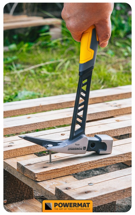 MŁOTEK CIESIELSKI DEKARSKI DO GWOŹDZI HARTOWANY STAL MONOBLOK MAGNES