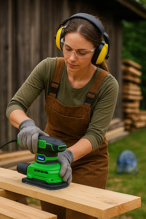 SZLIFIERKA OSCYLACYJNA ELEKTRYCZNA 650W DO GIPSU DREWNA MOCNA 12 000