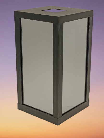 lampion lustrzany 3D solarny MAL-930