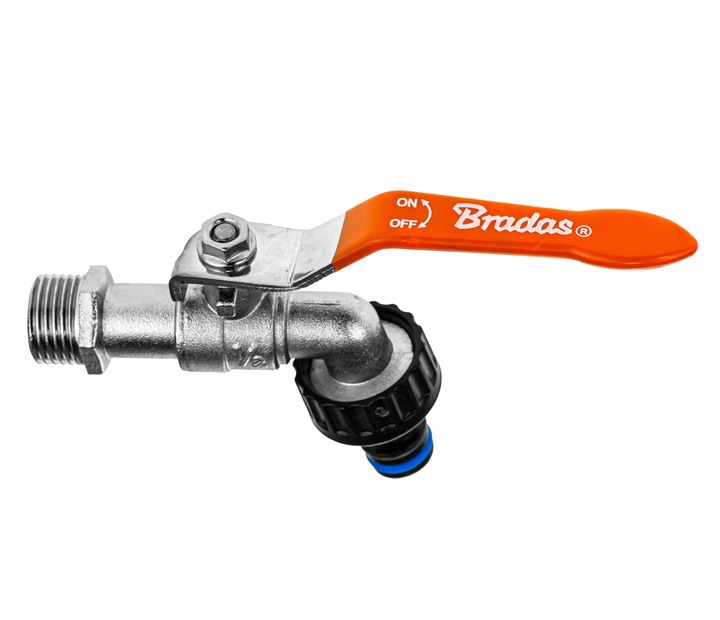 KRAN DO MAUZERA ZAWÓR DO MAUZERA 1000 NA WĄŻ 1/2’’ ZAWÓR CZERPALNY