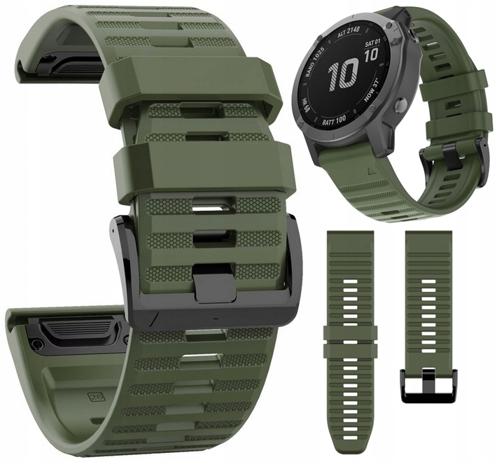 PASEK BRANSOLETA QUICKFIT DO GARMIN FENIX 3 3HR 5X 6X 7X 8 51mm PRO SOLAR