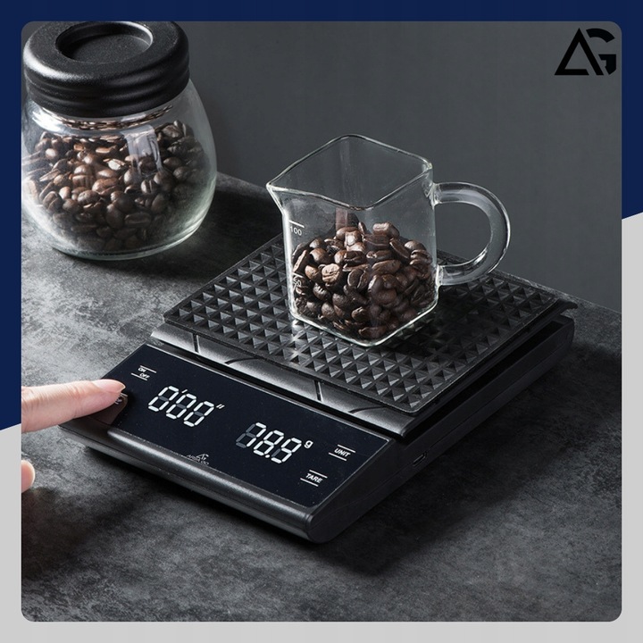 WAGA KUCHENNA PRECYZYJNA 3000g / 0,1g WYŚWIETLACZ LICZNIK DO PARZENIA