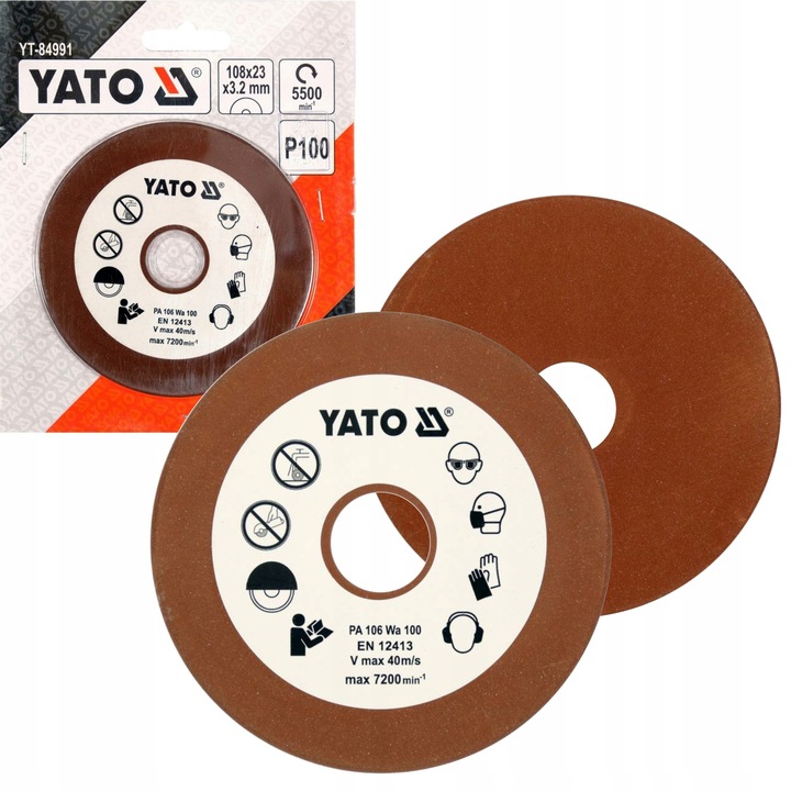 Ostrzałka do łańcuchów Yato YT-84990 Do Łańcucha Pilarki Obrotowej