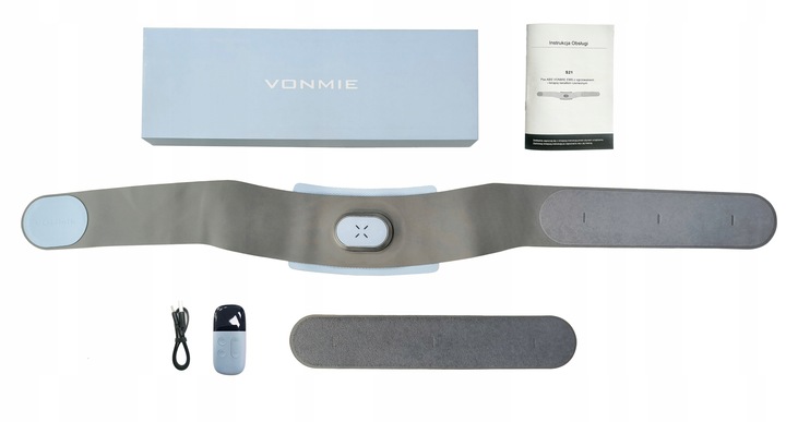 ELEKTROSTYMULATOR MIĘŚNI BRZUCHA EMS VONMIE S21 WYSZCZUPLAJĄCY