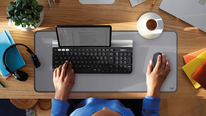 Bezprzewodowa klawiatura Logitech K780 Multi-Device Bluetooth + Unifying