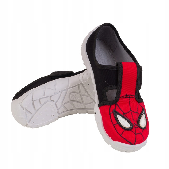 Kapcie na rzepy dziecięce trampki do przedszkola 28 SPIDERMAN papcie buciki